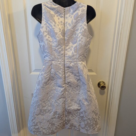 Glamour silvery lavender sleeveless dress - 8 - Picture 6 of 7